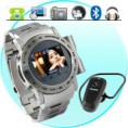 Gauntlet - Stainless Steel Quad Band Watchphone + MP4